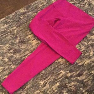 LuLuLemon Grape Colored Highrise Tights